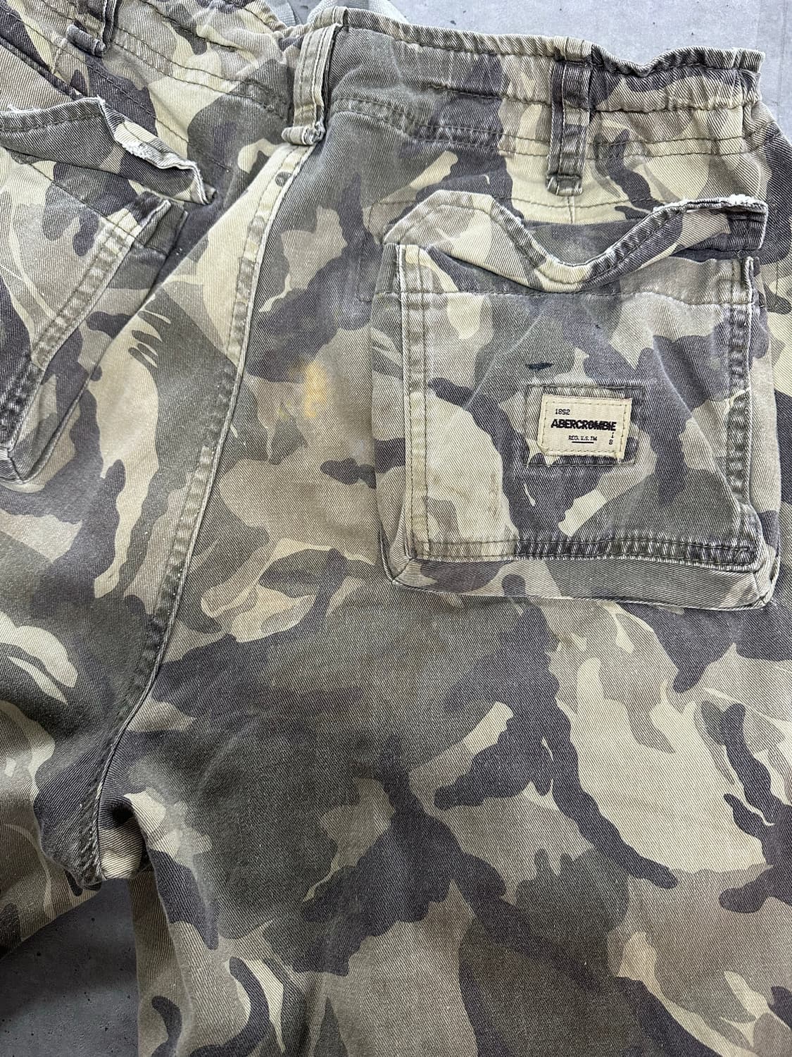 아디X앙드레 하프집//아베 카모카고바지 상품이미지7