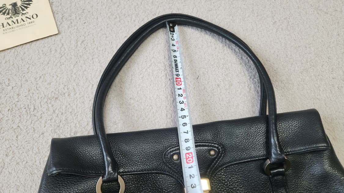 하마노 HAMANO 소프트 가죽 플로럴 백 상품이미지10