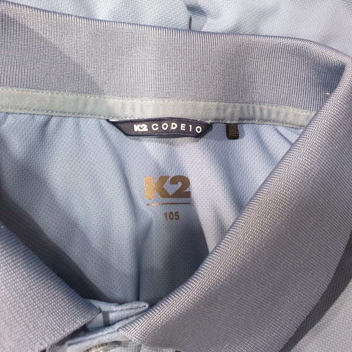 K2 남성 아이스 냉감 카라 반팔 티셔츠 105 상품이미지6