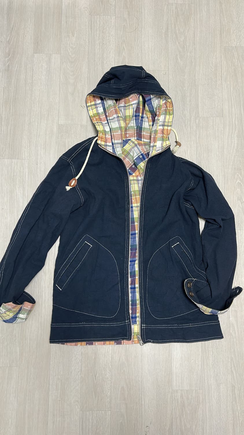 빈티지 셔츠 자켓 후드집업 상품이미지1