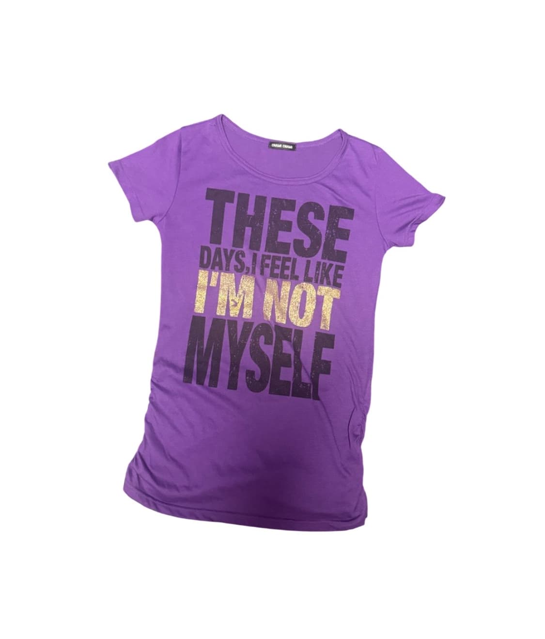 Punk style purple t-shirt 상품이미지1