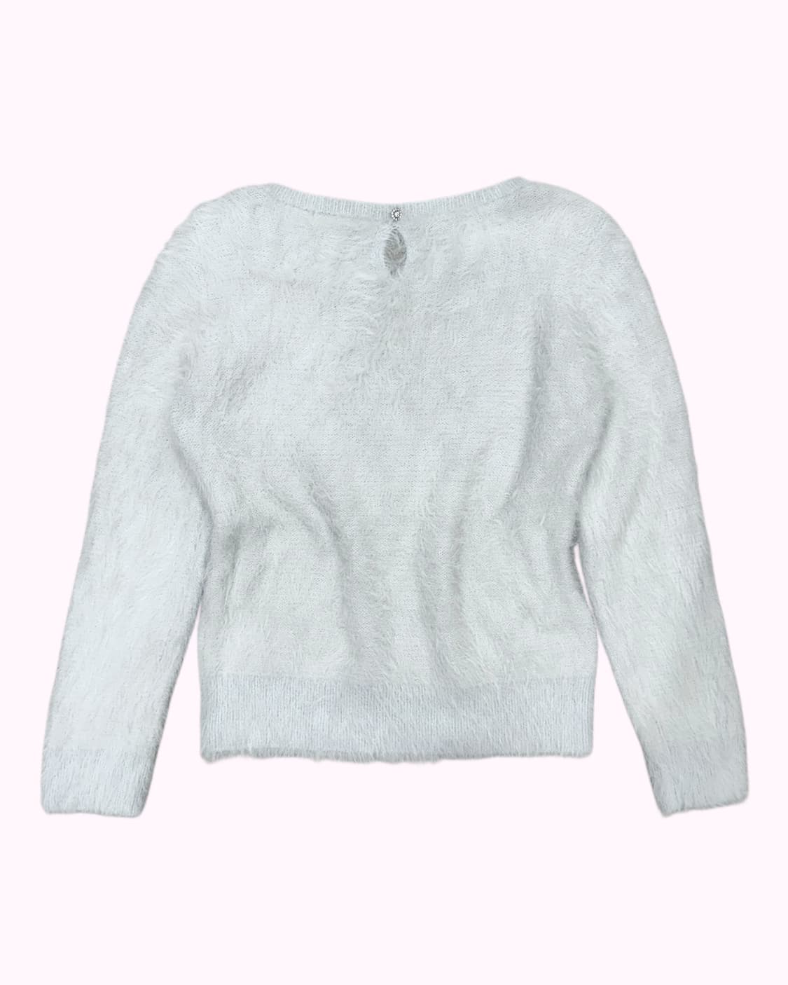 FEROUX fluffy blue ribbon knit 상품이미지4
