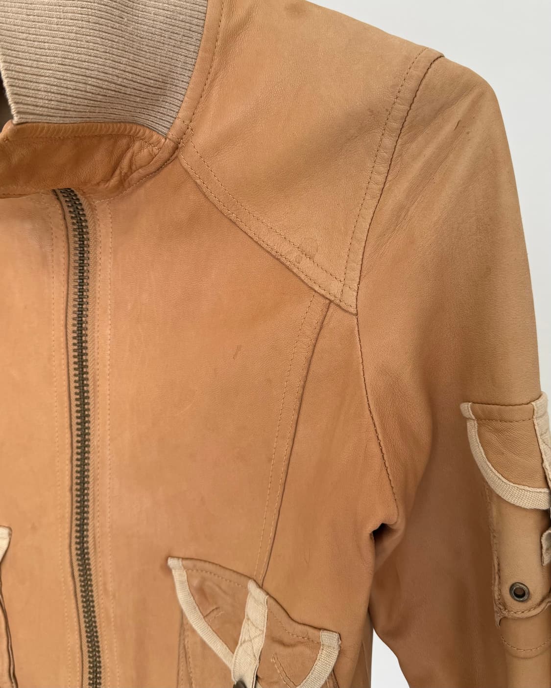 빈티지 양가죽 자켓 상품이미지4