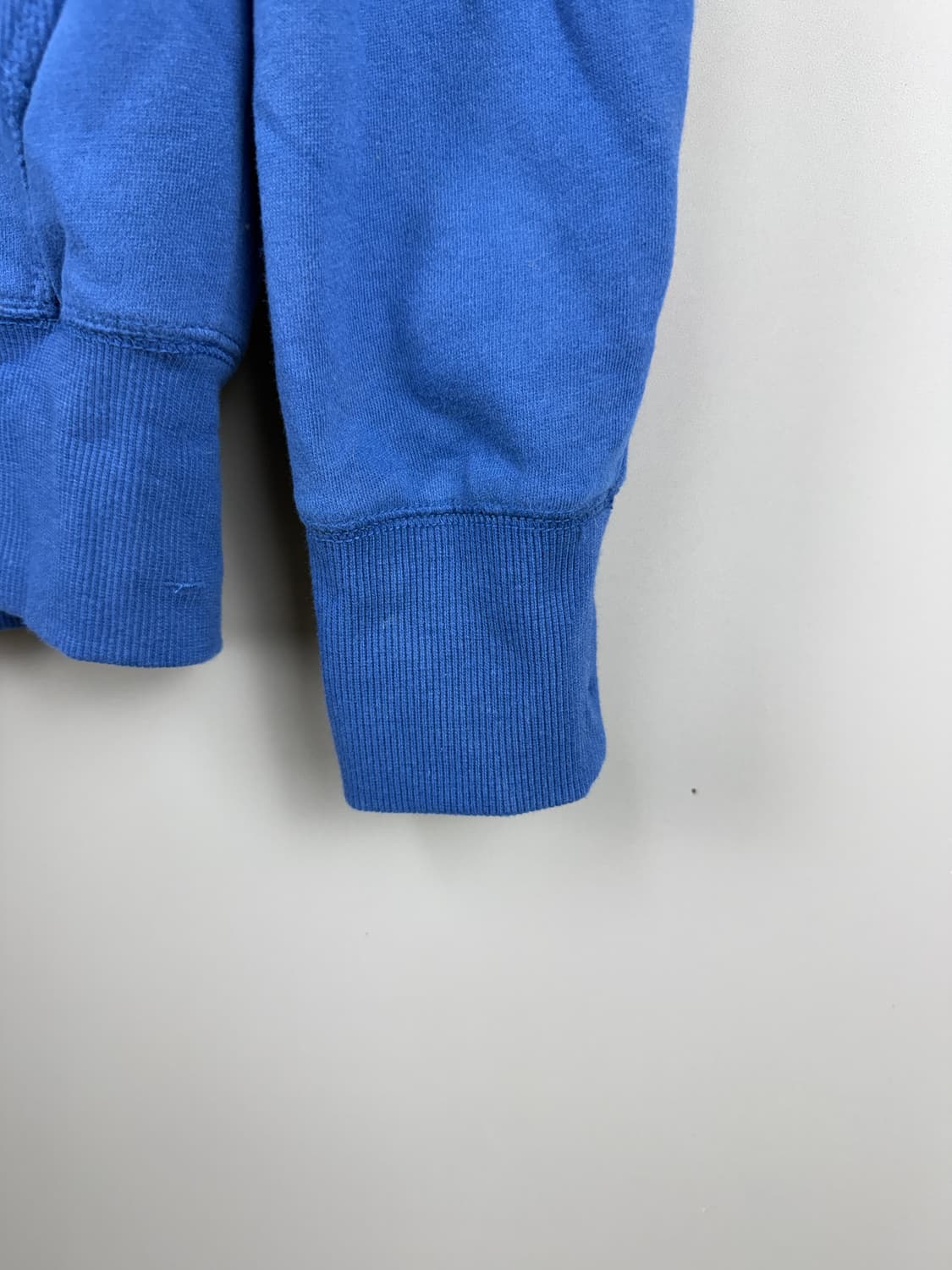 후아유 울프죠 쉐르파 후드집업 블루 E29 상품이미지4