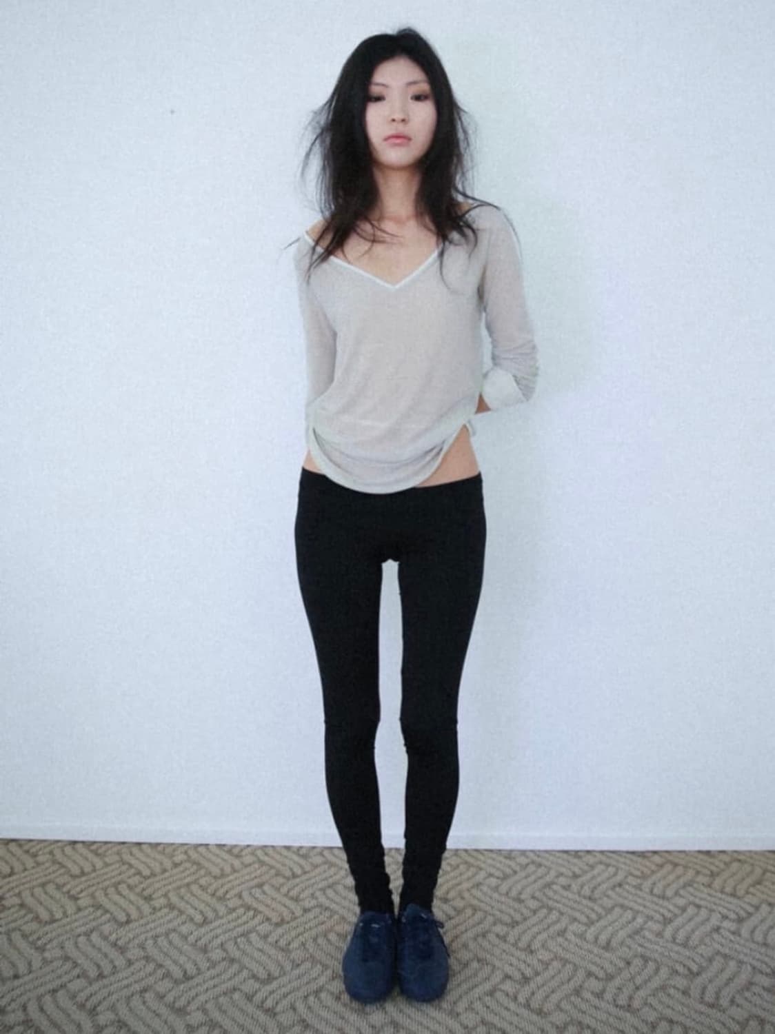 chiyagi cuffs long sleeve knit  상품이미지1