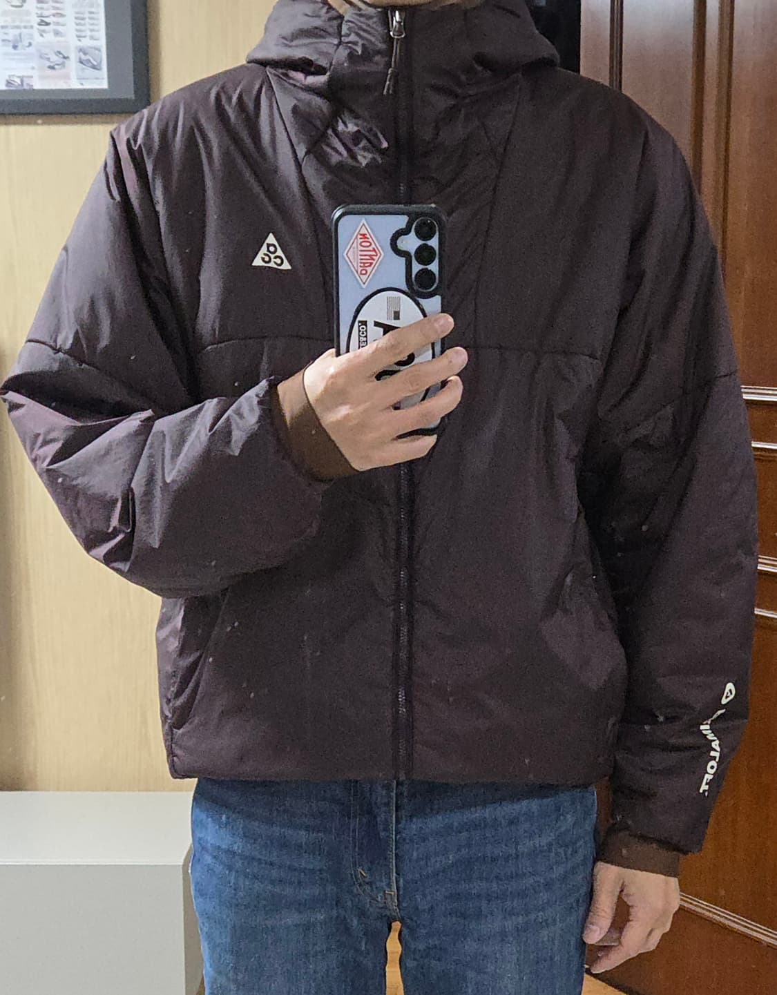 (착샷) 나이키 acg 써마핏 로프드도프 바람막이 상품이미지4