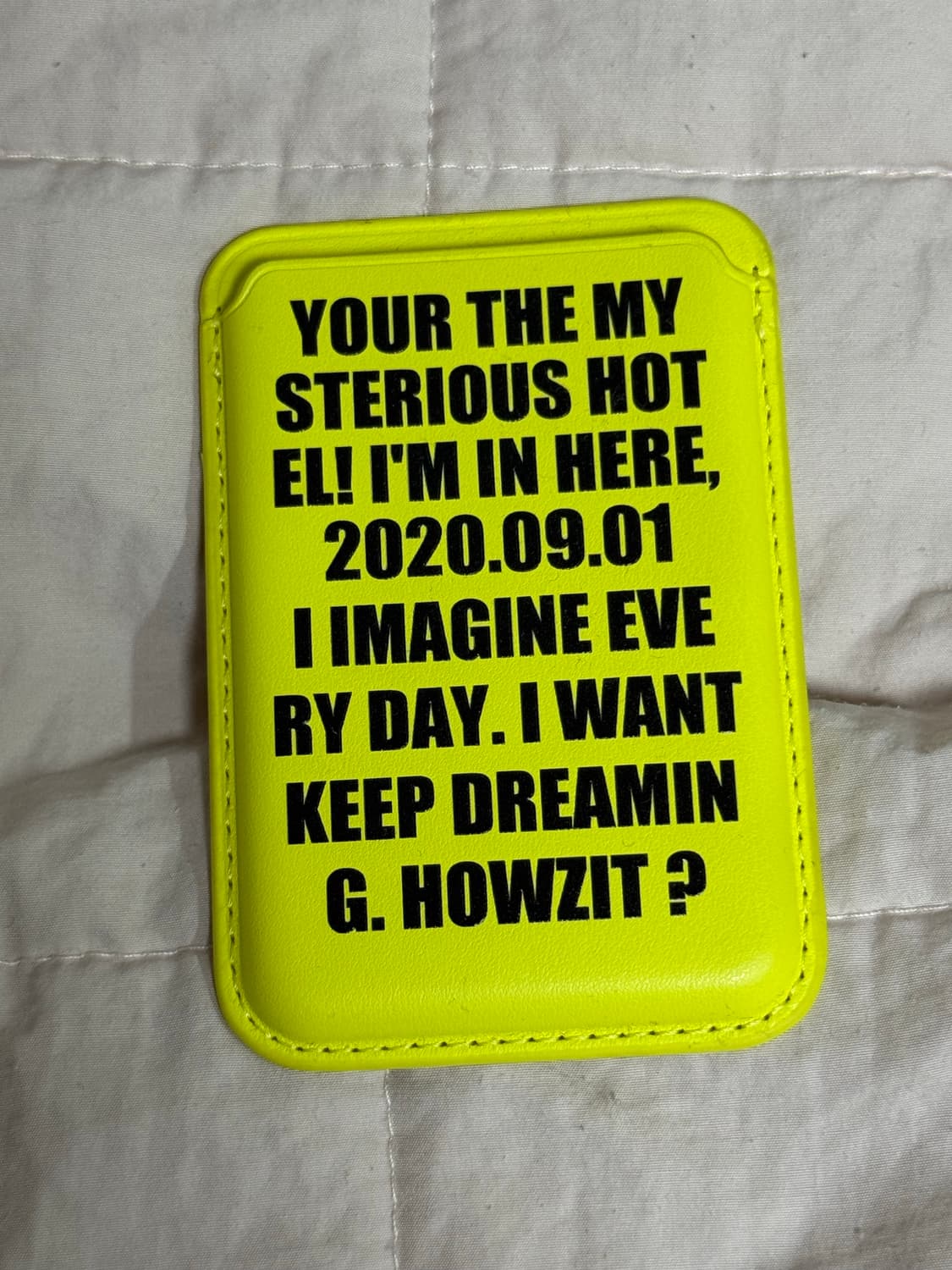 더 미스테리어스 MAGSAFE CARD CASE 상품이미지1