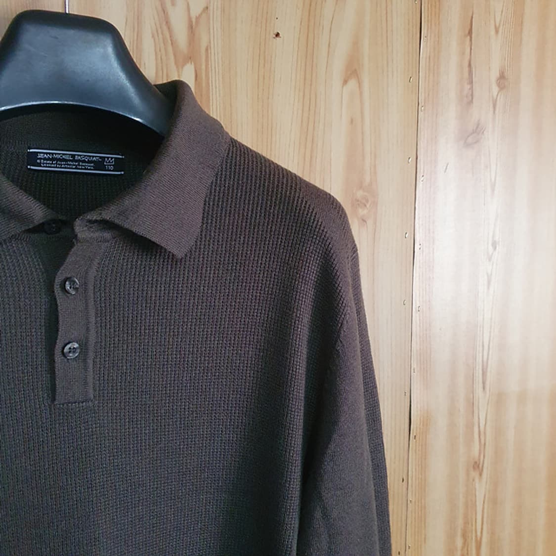 장미쉘바스키아 카라 니트 110 상품이미지2