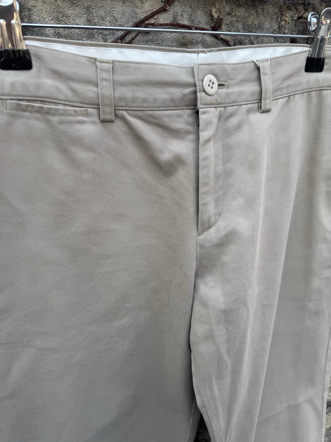 90s 폴로 랄프로렌 빈티지 치노 팬츠 면바지 베이지 여성 28-30 상품이미지5