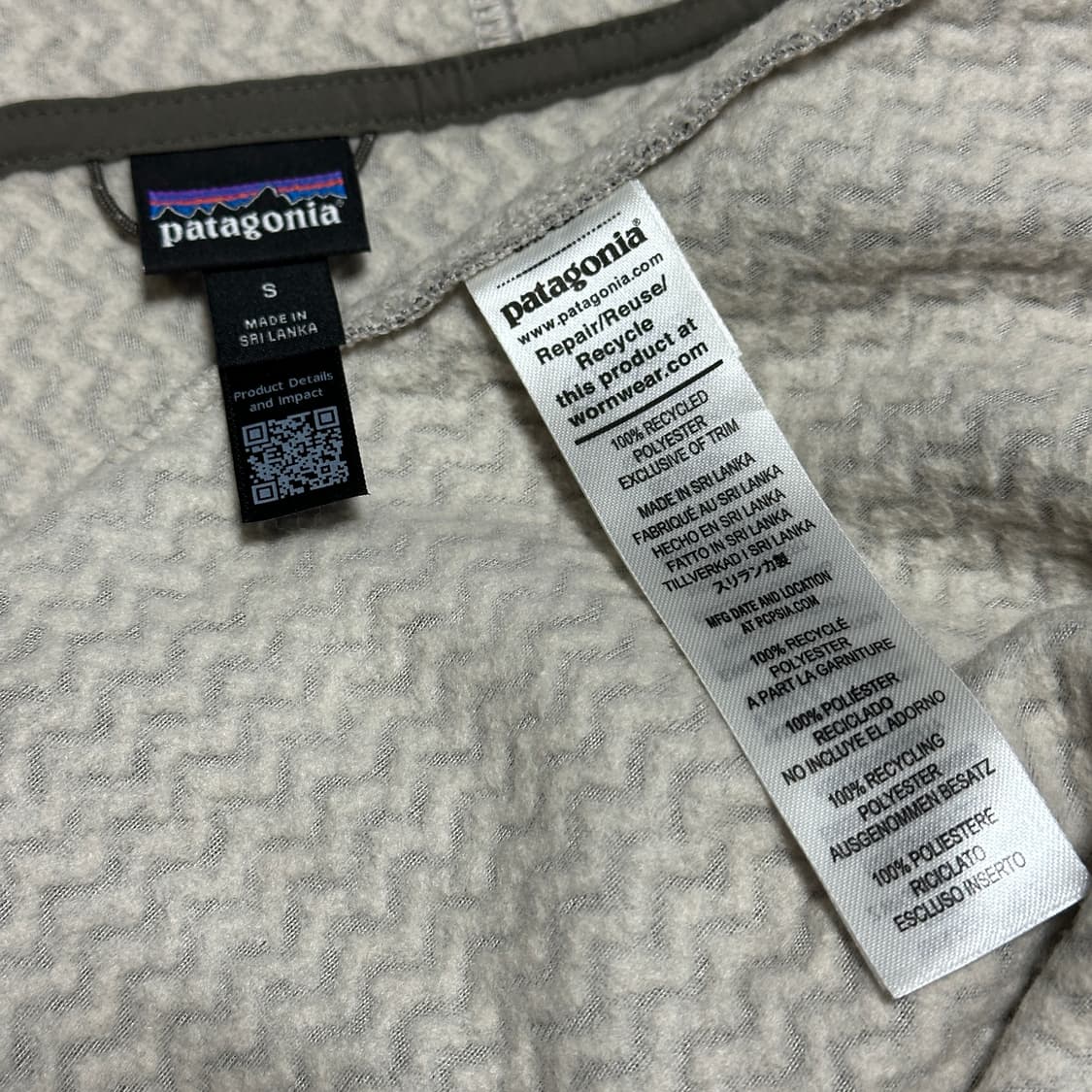 파타고니아 맨즈 R1 에어 풀집 후디 상품이미지6