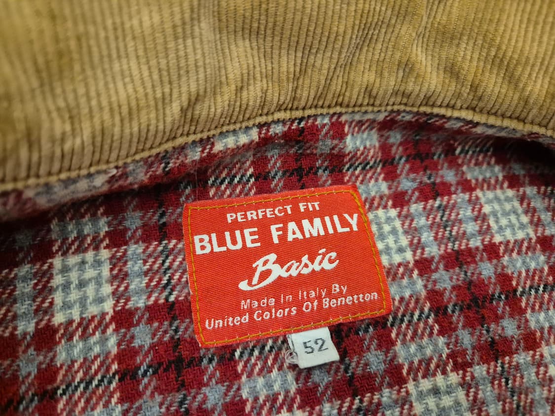 90s BLUE FAMILY by Benetton 데님 자켕 상품이미지8