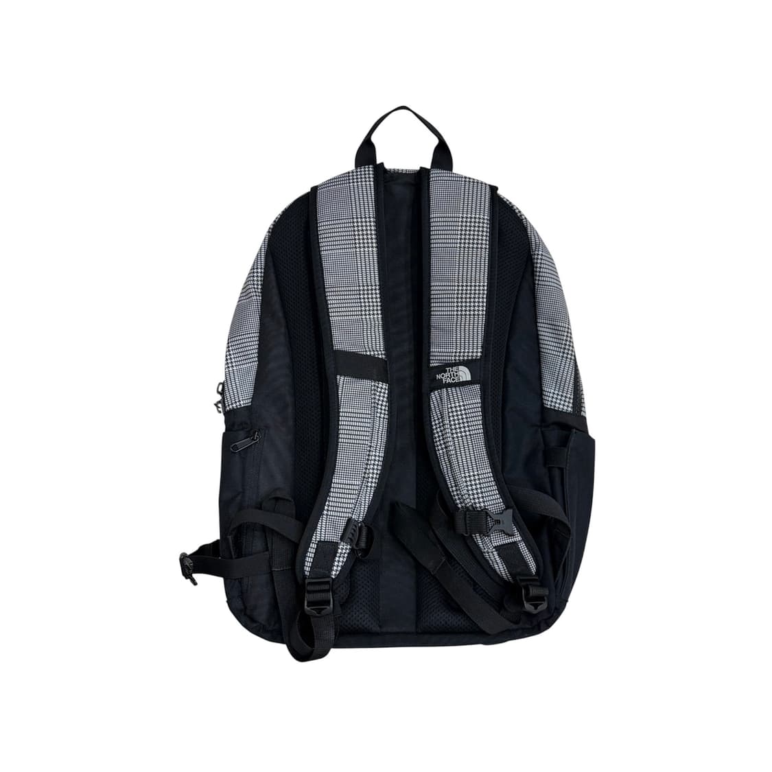 노스페이스 화이트라벨 그레이 체크 백팩 가방 상품이미지2