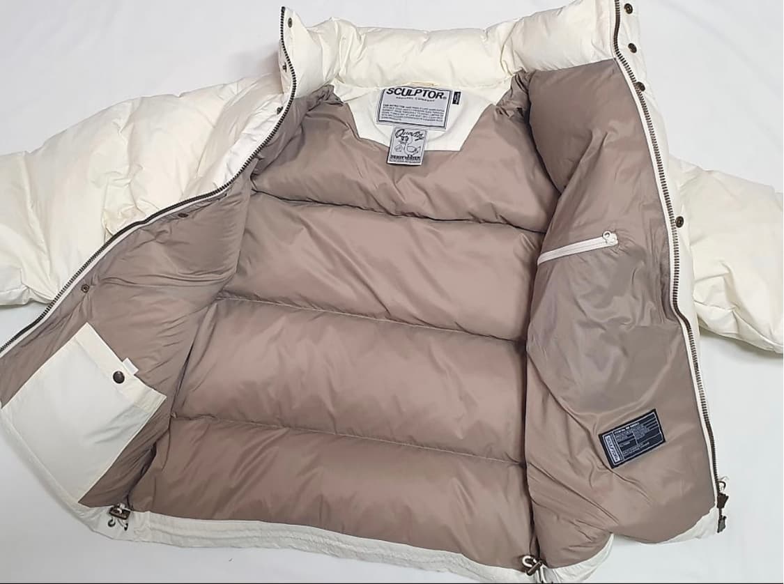 스컬프터 오버사이즈 푸퍼 다운(아이보리/L) 밀로우먼코이세이오디스커버리 상품이미지10