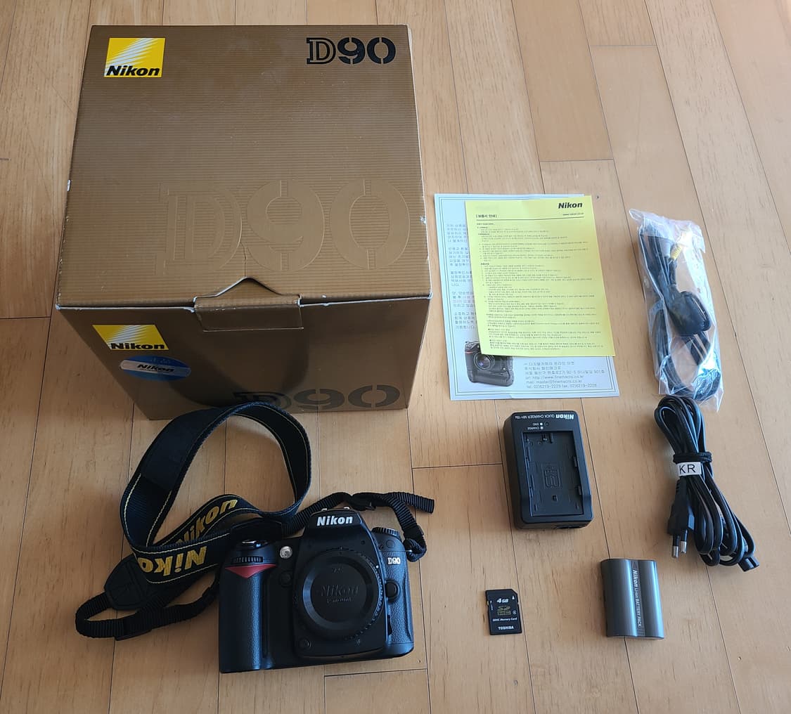 니콘 D90 DSLR 카메라 바디 상품이미지4
