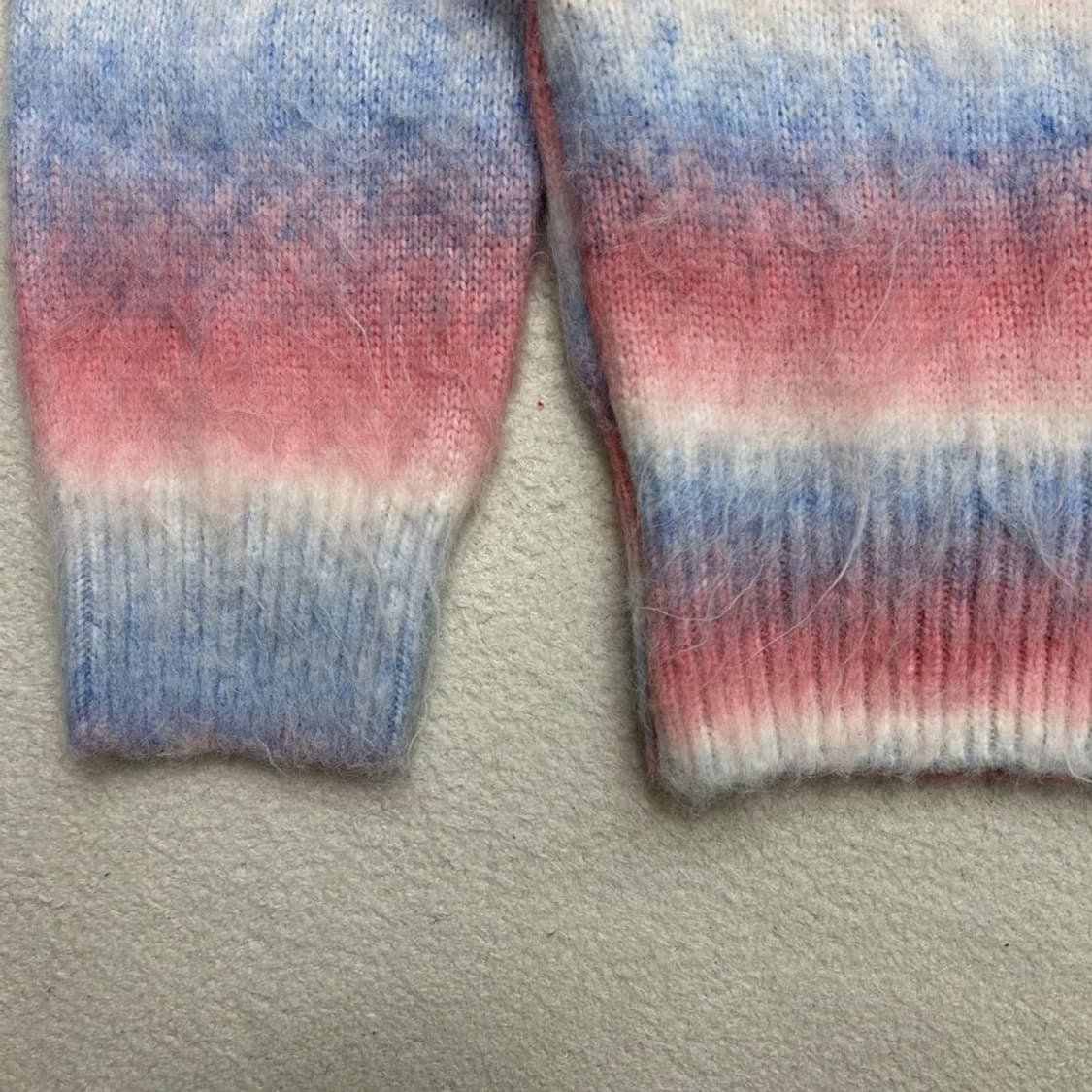 널디 롤리팝 크롭 가디건 핑크 S 상품이미지3