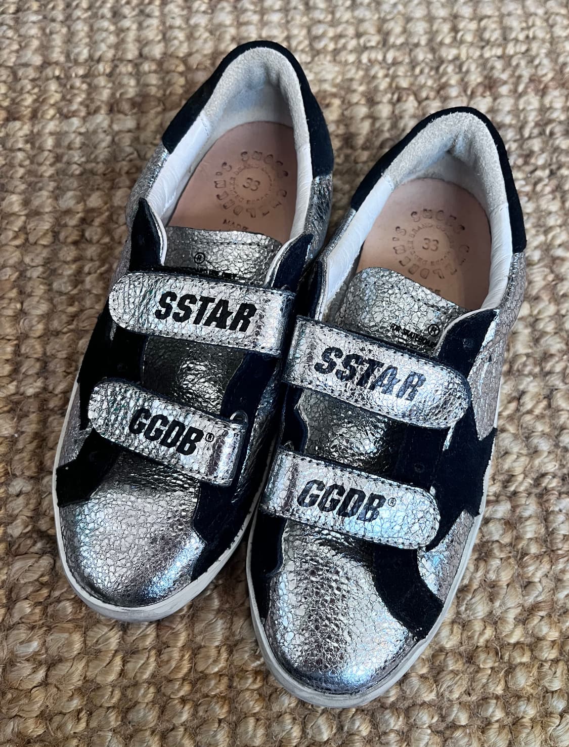 골든구스 키즈 슈퍼스타 메탈실버
 상품이미지1