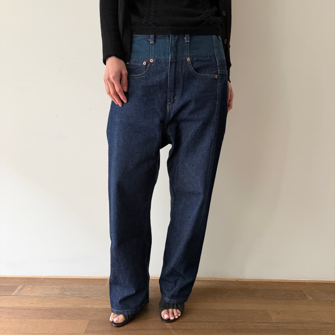 Junya 준야와타나베 레이어드 배기진 상품이미지7