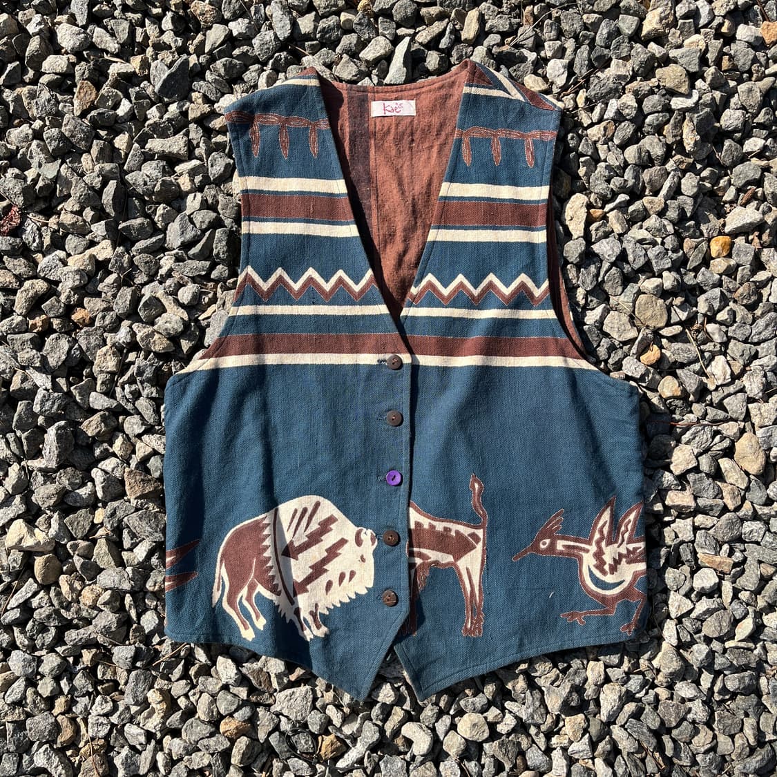 Kaes 일본 빈티지 베스트(실측확인) 상품이미지1