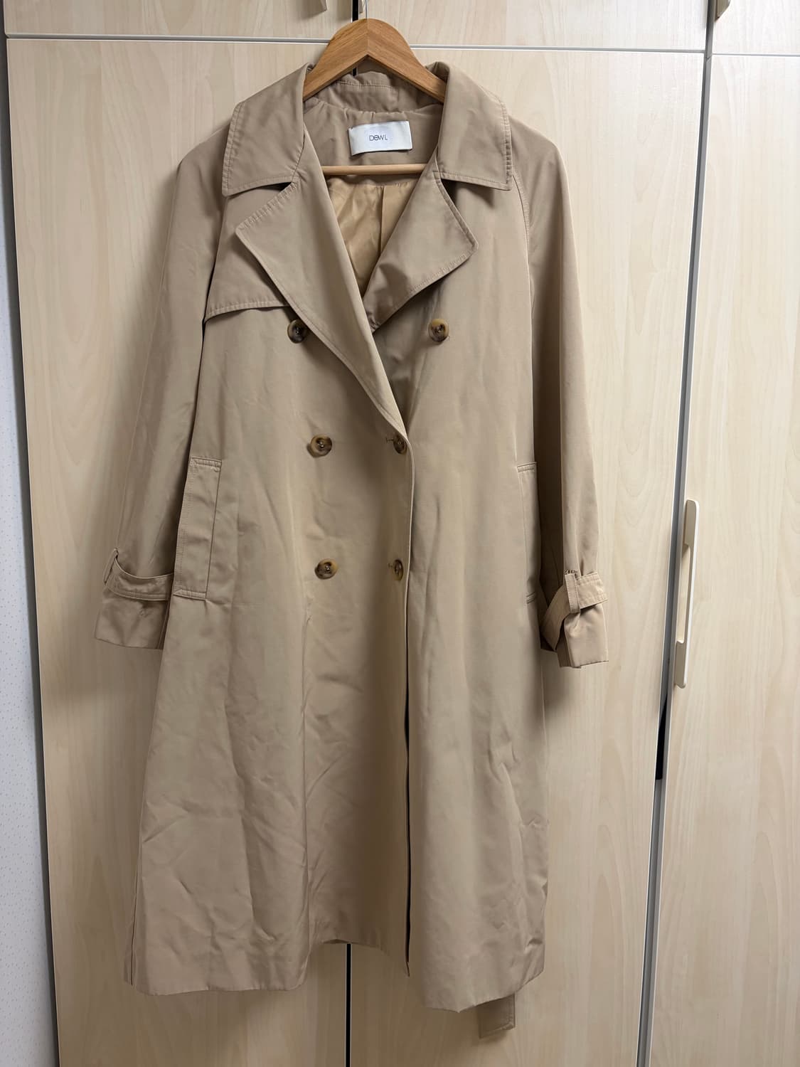 듀엘 면혼방 트렌치코트 66 상품이미지1