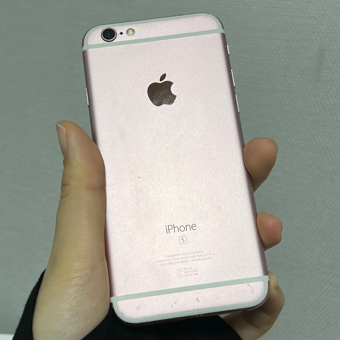 아이폰 로즈골드 6s 64기가 배터리96 상품이미지2