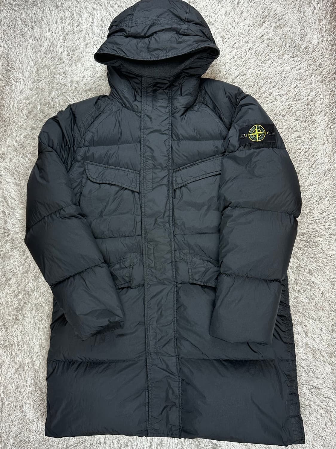 [M] 백화점판 정품 스톤아일랜드 22FW 크링클랩스 롱패딩 상품이미지2