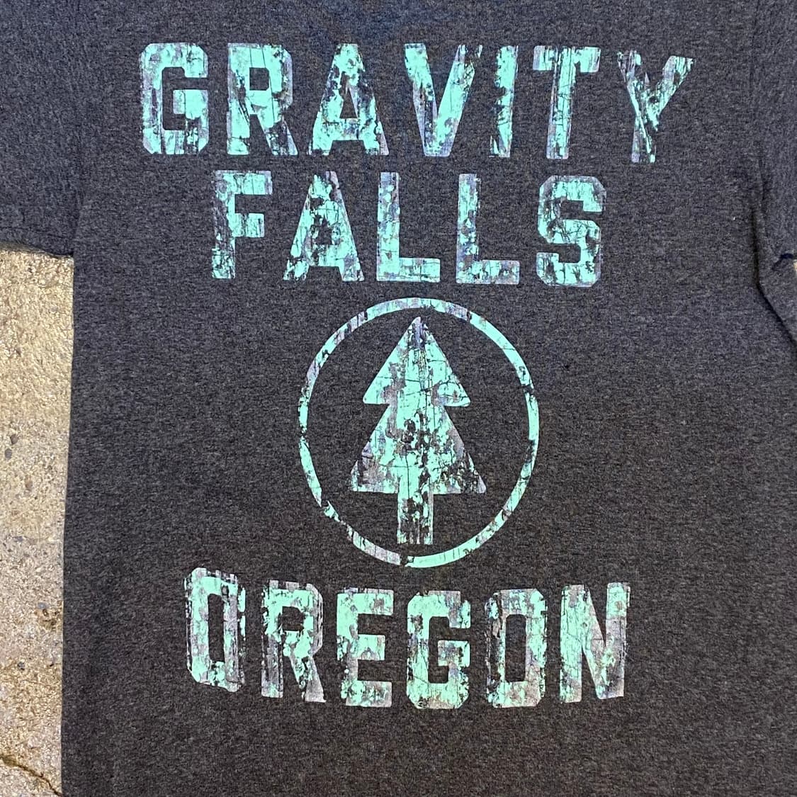 미국 빈티지 디즈니 그래비티폴즈 GRAVITY FALLS 락티셔츠 반팔티 상품이미지2