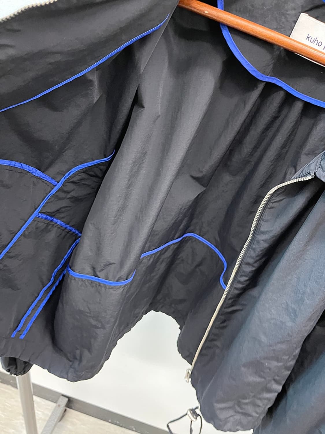 여) 구호 나일론 블루종자켓  상품이미지7