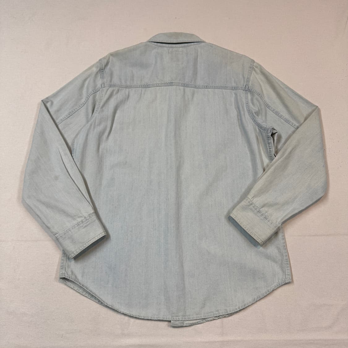 M) 리바이스 투포켓 워크 데님 셔츠 자켓 T버튼 타입 L89 상품이미지5