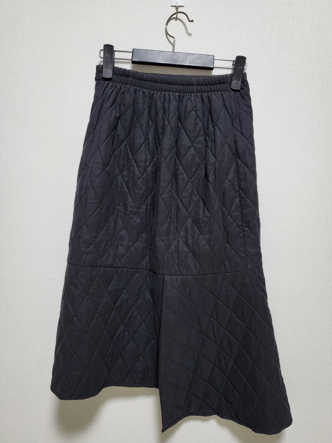 따뜻하고 편한 codes밴딩 누빔 패딩 스커트 44-66 상품이미지2