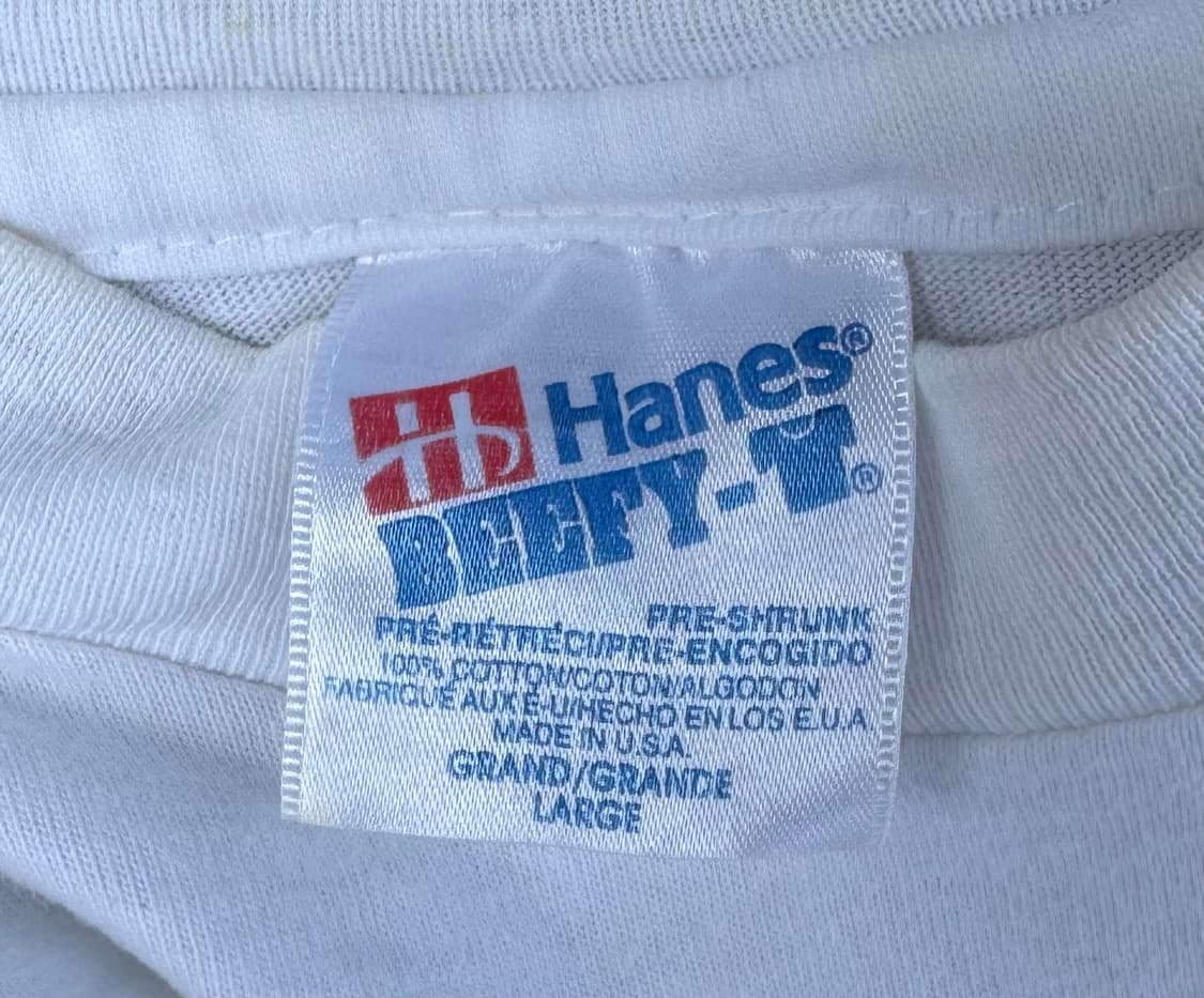 90s made in usa 싱글스티치  니세이 위크  반팔 L 786 상품이미지3