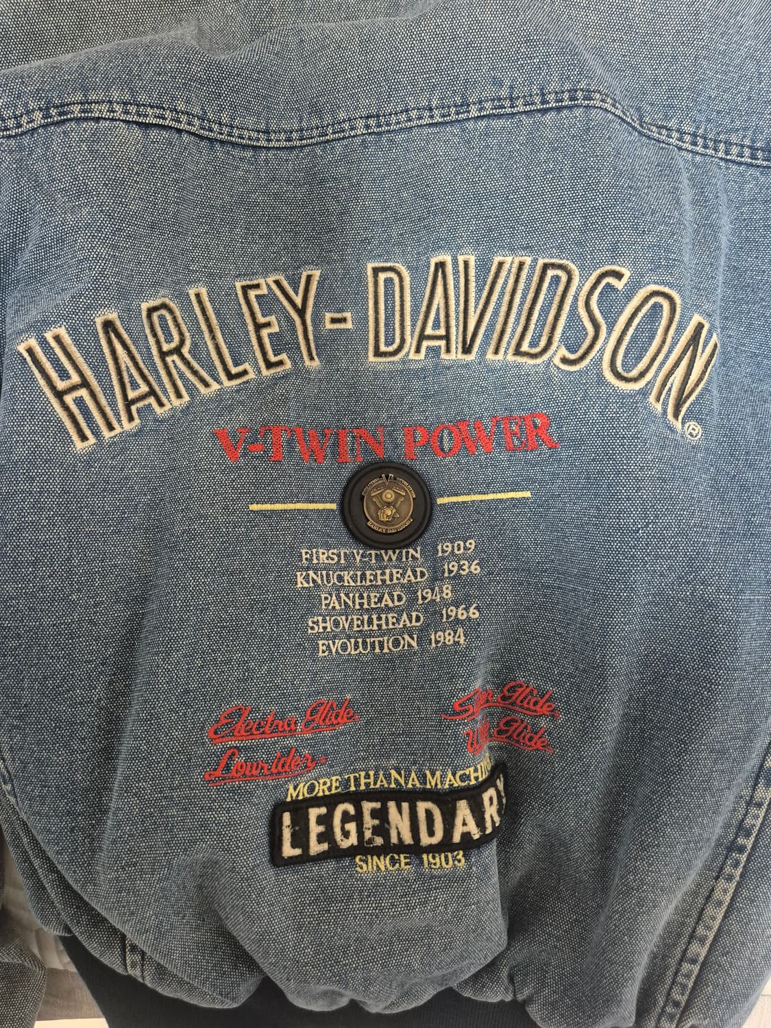 할리 데이비슨 청자켓 상품이미지3