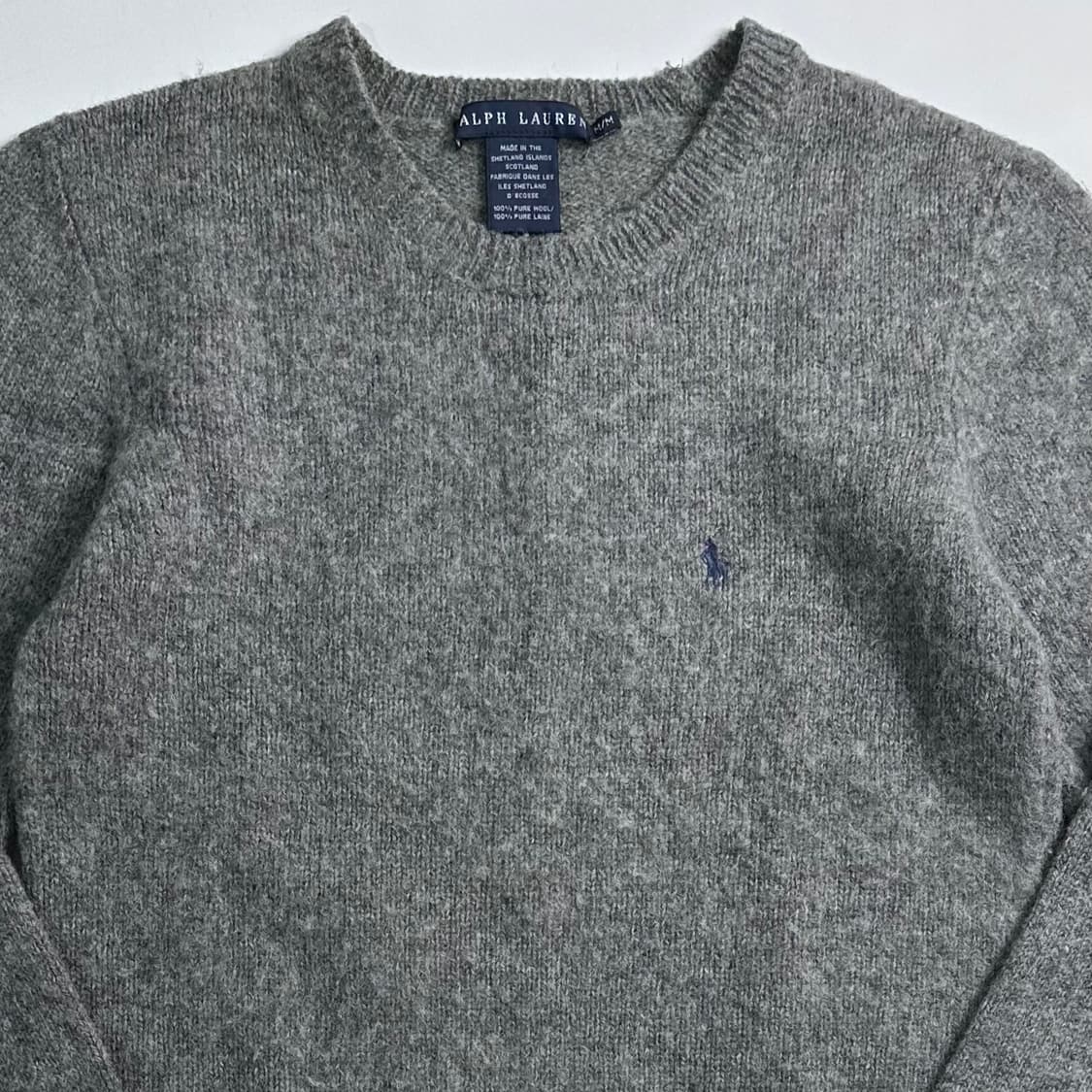 폴로 랄프로렌 셔틀랜드 울 니트 상품이미지2