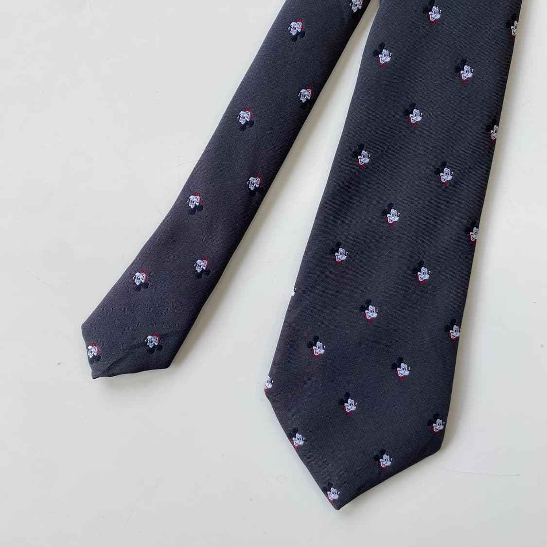 디즈니 캐릭터미키마우스 실크 넥타이 상품이미지1
