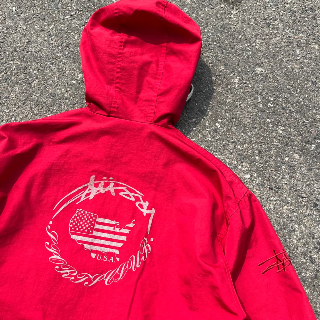 90’s 스투시 부틀렉 마운틴 윈드브레이커 자켓 상품이미지7