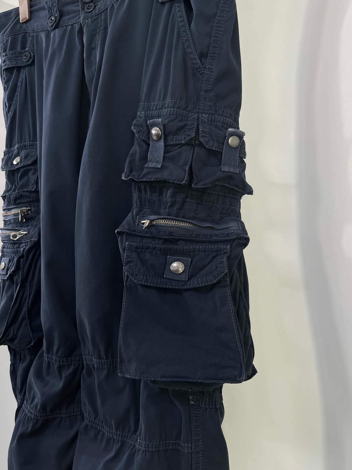 90's 폴로 랄프로렌 파라트루퍼 유틸리티 네이비 카고 팬츠 상품이미지6