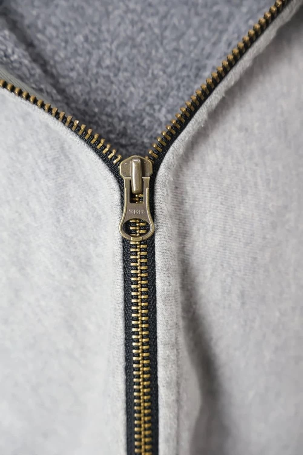 Jpn Grey Two Tone Zip Hoodie 상품이미지6