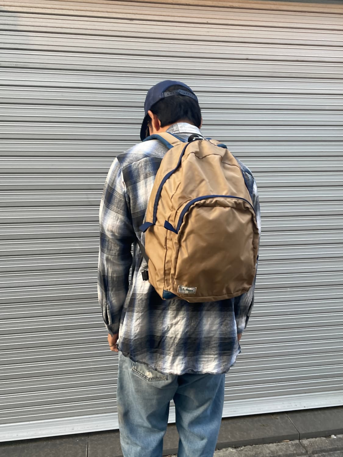 90s L.L. Bean Nylon Backapack(Dead stock 상품이미지7