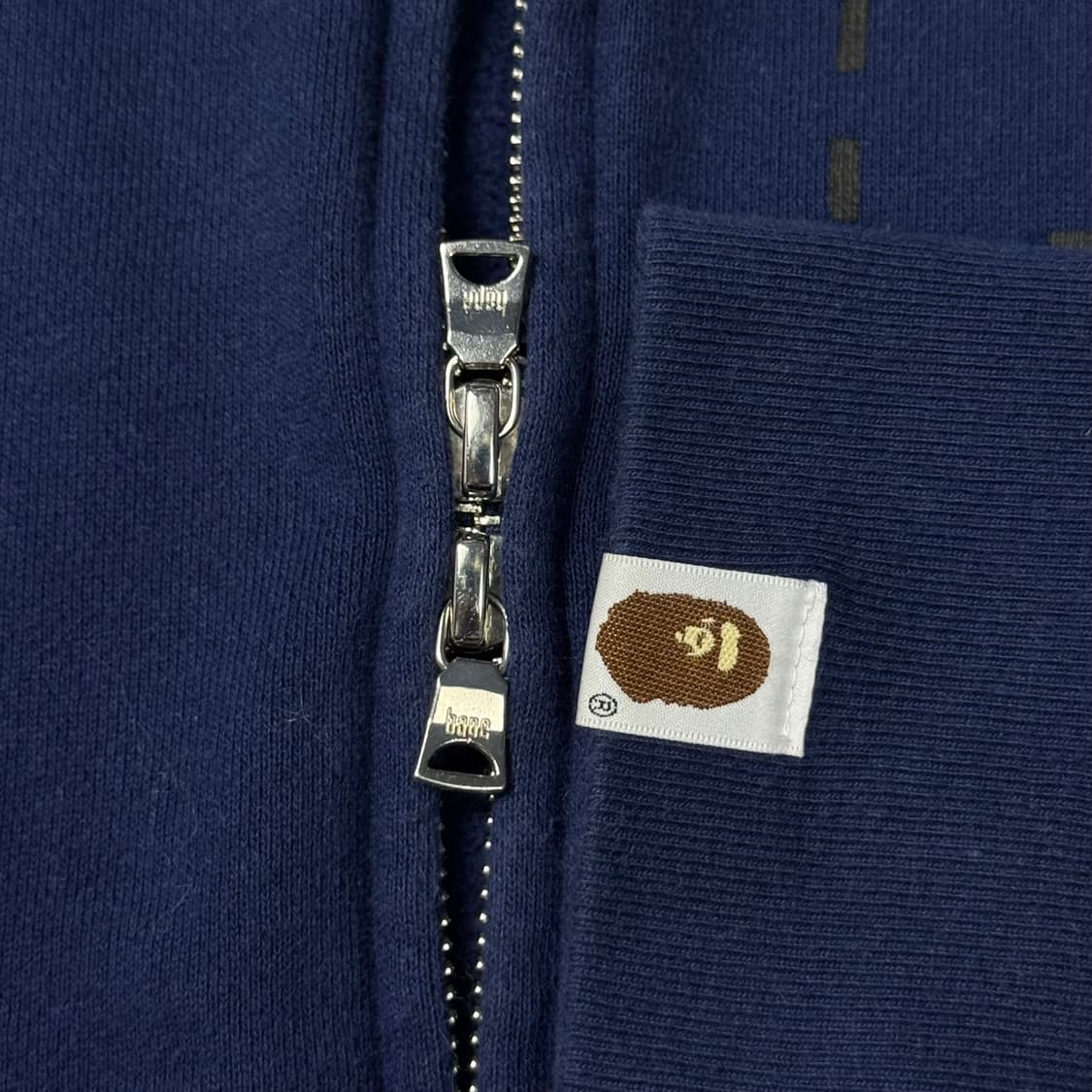 (S) 베이프 컬러 카모 판다 풀집업 후디 네이비 상품이미지4