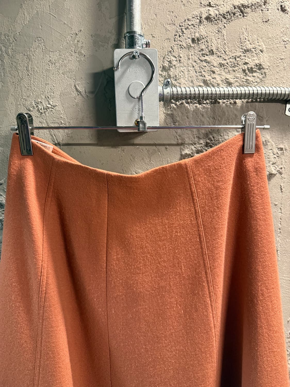 띠어리 럭스 theory 울 플레어 미디 스커트 오렌지 040 상품이미지4