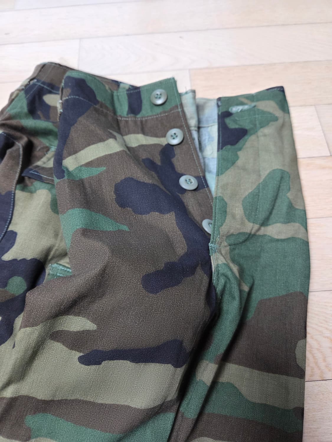 미군 우드랜드BDU 전투복바지.M.XS.새제품 상품이미지5
