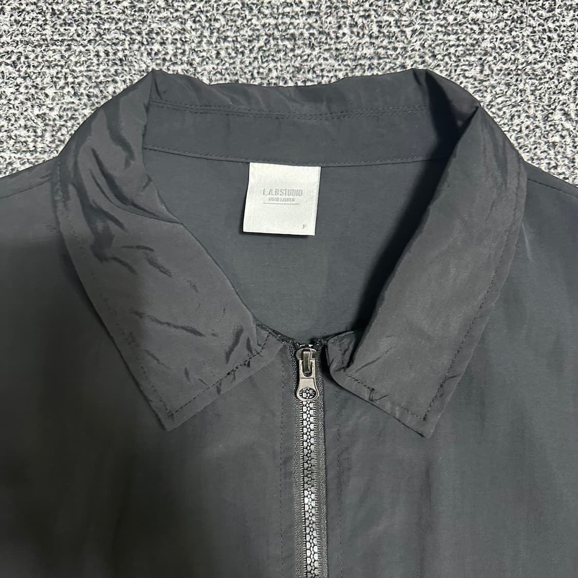 (FREE) 랩스튜디오 블랙 코치 바람막이 자켓 상품이미지2