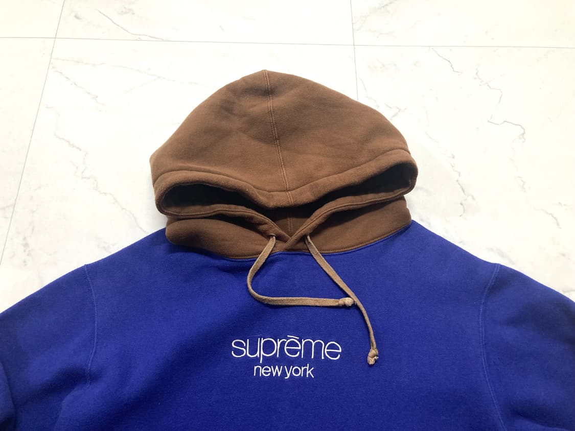 슈프림 15FW 클래식 로고 후디 후드티 100-105 상품이미지3