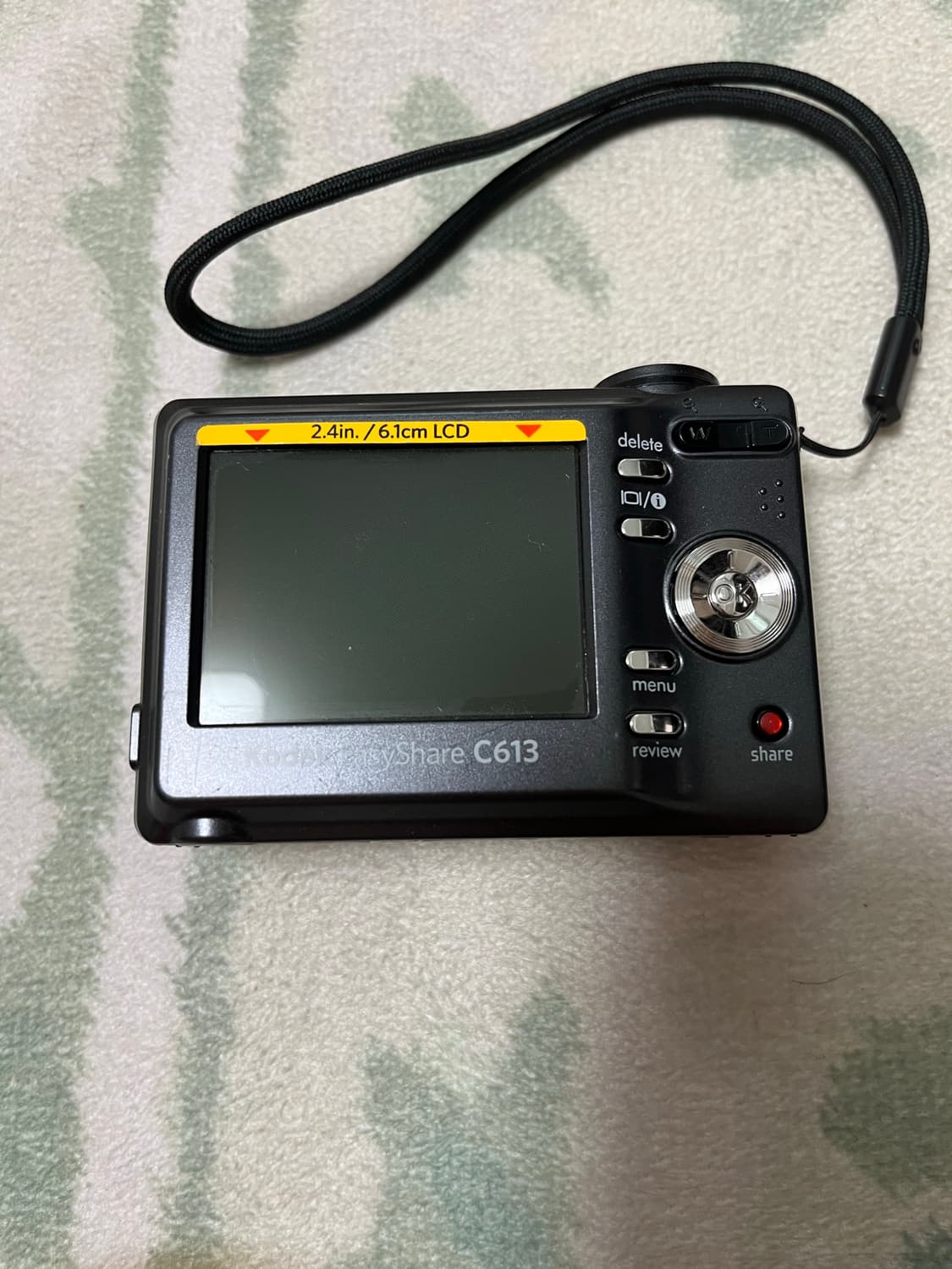 코닥 c613 펄블랙 빈티지 디카 카메라 상품이미지2