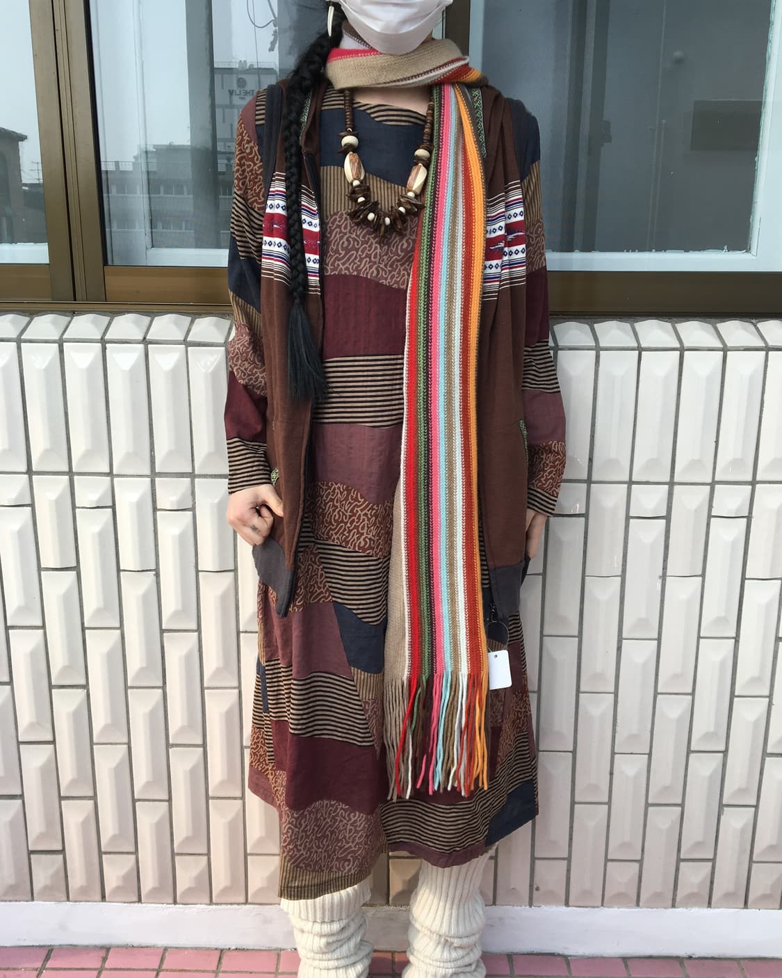 color pattern muffler 상품이미지4