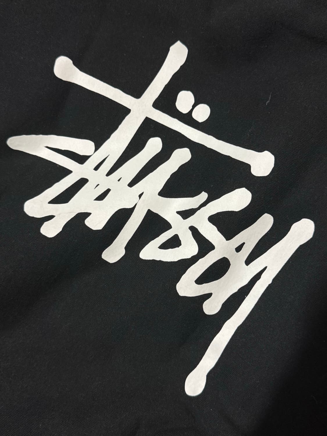 스투시 베이직 후드티 블랙 M 판매! 상품이미지5