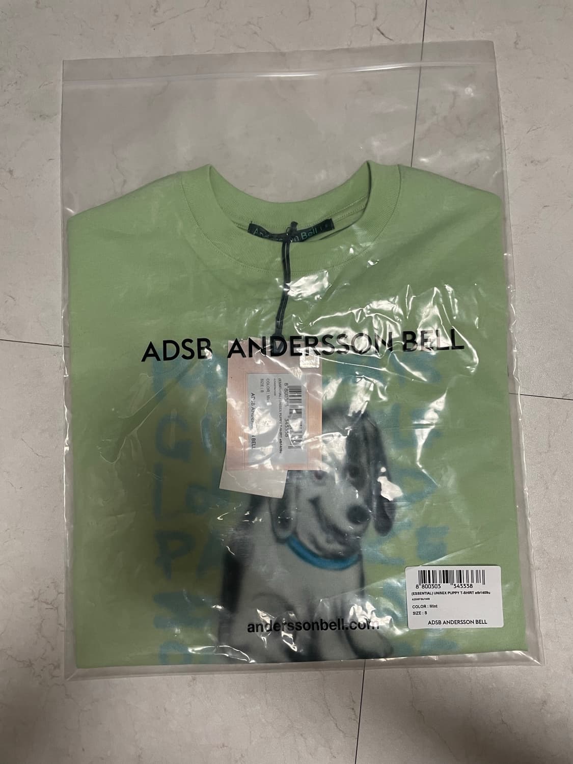 (새상품)앤더스벨 반팔티 상품이미지3