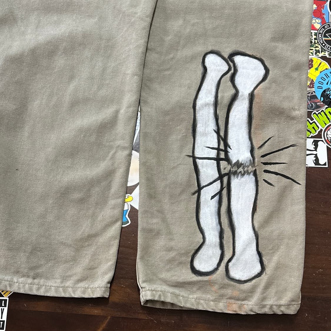 칼하트 커스텀 카펜터 팬츠 B11-DES 34 상품이미지7