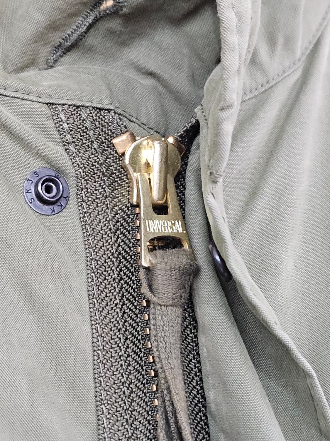 프릭스스토어 M65 피쉬테일 파카 L 올리브 개파카 상품이미지6