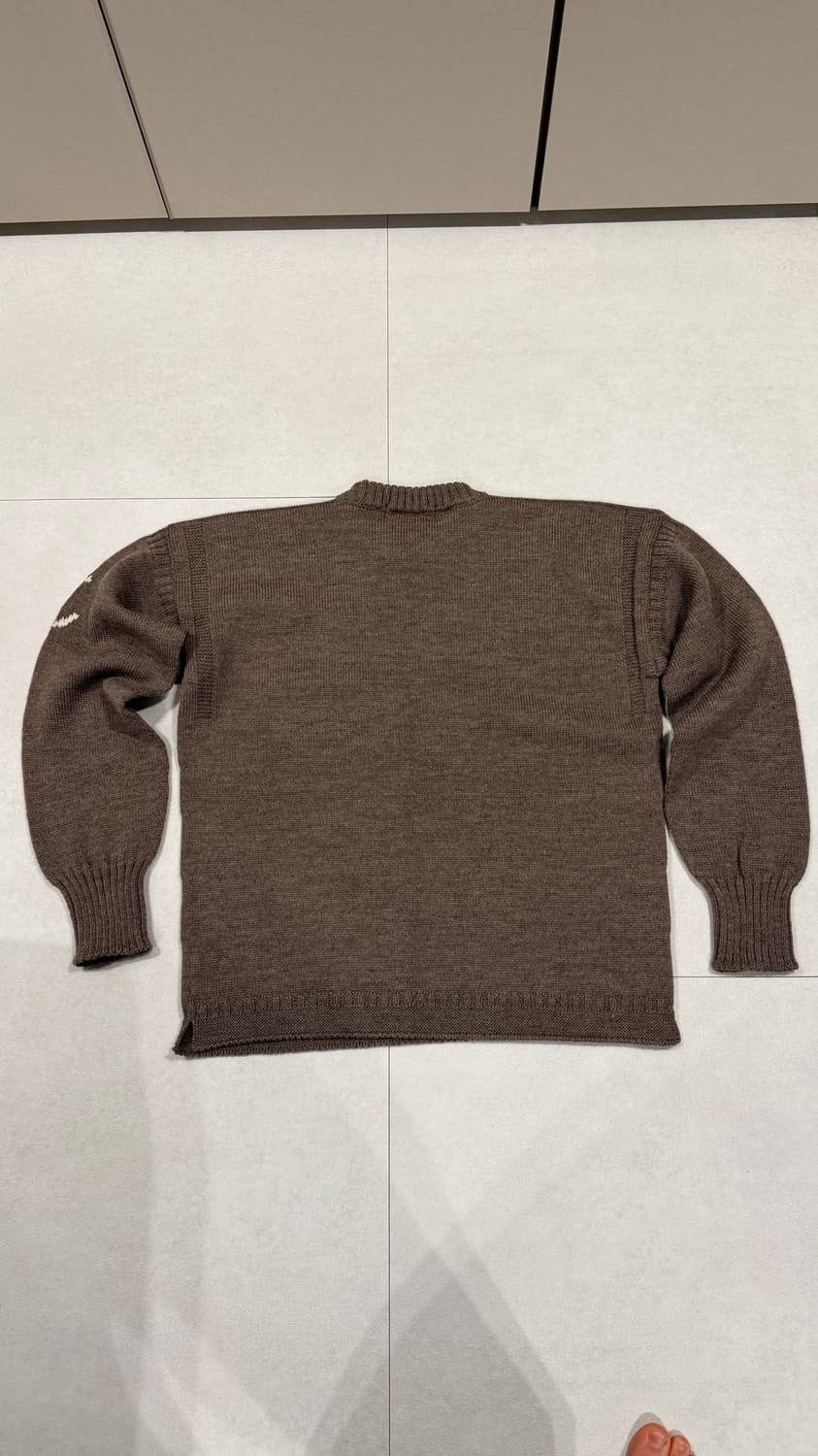 건지울른스 크루넥 홀가먼트 스웨터 상품이미지4