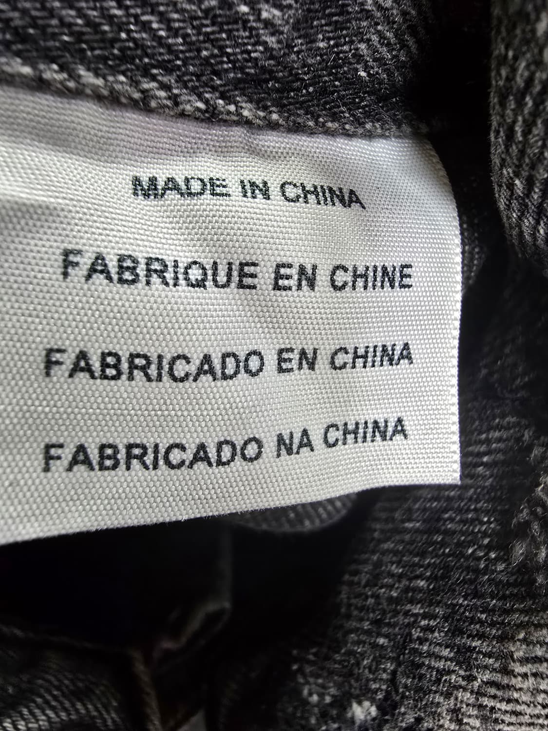 리바이스 블랙 데님 트러커 자켓 (1705) 상품이미지4